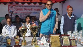 সিলেটে নেপালি প্রিমিয়ার লিগের ফাইনাল খেলা ও পুরস্কার বিতরণ সম্পন্ন