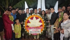 মাতৃভাষা দিবসে সিলেট ওসমানী মেডিকেল কলেজ হাসপাতলের শ্রদ্ধাঞ্জলি