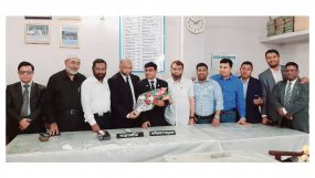 ইফতিয়াক হোসেন মঞ্জু’র যুক্তরাজ্য যাত্রা উপলক্ষে সিলেট জেলা কর আইনজীবী সমিতির উদ্যোগে বিদায়ী সংবর্ধনা