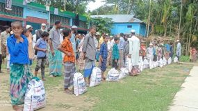 জকিগঞ্জে এনআরবি ব্যাংকের পরিচালক মোঃ জাহেদ ইকবালের পক্ষ থেকে খাদ্য সহায়তা প্রদান