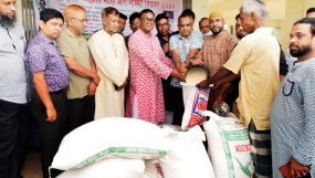 বিএমবিএফ সিলেট বিভাগের ত্রাণ সামগ্রী বিতরণ