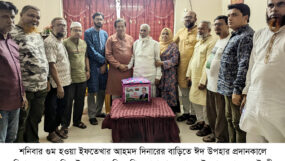 দেশ ও জাতি কঠিন ক্রান্তিকাল অতিক্রম করছে : ইমদাদ চৌধুরী