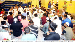 বিমান দুর্ঘটনায় নিহত মাগফেরাত ও আহতদের সুস্থতা কামনায় বিমানবন্দর থানা বিএনপির দোয়া মাহফিল