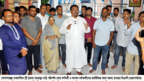 ঢাকাদক্ষিণে শ্রীচৈতন্য মহাপ্রভুর বাড়ি পরিদর্শন ও মতবিনিময়