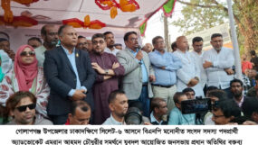 সিলেট-৬ আসনে তারেক রহমানের আস্থার প্রতিদান দিন : ড. এনামুল হক চৌধুরী