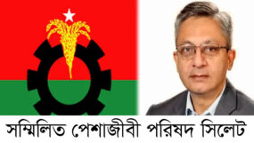 মুক্তাদিরের সমর্থনে পেশাজীবী পরিষদের লিফলেট বিতরণ ২৯ জানুয়ারি
