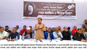 ৮নং ওয়ার্ডে খালেদা জিয়ার সুস্থতা কামনায় দোয়া ও শীতবস্ত্র বিতরণ