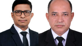 সিলেট জেলা কর আইনজীবী সমিতির সভাপতি এড. সমর বিজয় শী শেখর, সাধারন সম্পাদক আজিজুর রহমান