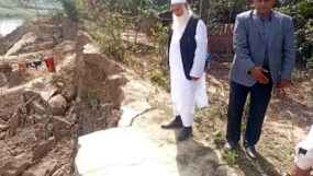 বিজয়ী হলে কুশিয়ারা নদী ভাঙনের স্থায়ী সমাধান করা হবে : আল্লামা উবায়দুল্লাহ ফারুক
