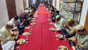 রাজা ম্যানশন ব্যবসায়ী সমিতির ইফতার মাহফিল অনুষ্ঠিত