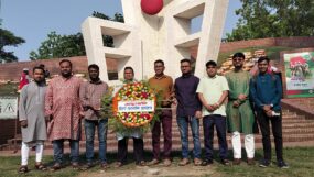 মহান স্বাধীনতা ও জাতীয় দিবস উপলক্ষে সিলেট অনলাইন প্রেসক্লাবের শ্রদ্ধা নিবেদন