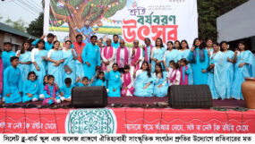 শ্রুতির বর্ষবরণ অনুষ্ঠানে মন্ত্রী আরিফুল হক চৌধুরী