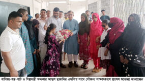 বাণিজ্যমন্ত্রী খন্দকার আব্দুল মুক্তাদির এমপি’র সাথে গ্রীন ডিসএ্যাবল্ড ফাউন্ডেশন নেতৃবৃন্দের সাক্ষাৎ