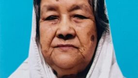 কবি শেরাম নিরঞ্জনের মাতা আর নেই