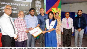 স্কলার্সহোমে ব্রিগেডিয়ার জেনারেল জুবায়ের সিদ্দিকী (অব.) এডুকেশন ট্রাস্টের বৃত্তি বিতরণ