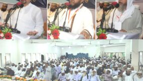 সায়্যিদ আহমদ শহীদ বেরলভী (র.) স্মরণে অনুষ্ঠিত সম্মেলনে পীর মাশায়েখবৃন্দ