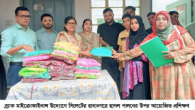 সিলেটে ব্র্যাক মাইক্রোফাইনান্সের উদ্যোগে ছাগল পালনের ওপর প্রশিক্ষণ কর্মশালা অনুষ্ঠিত