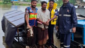 সি‌লে‌টের গোয়াইনঘাটে নদীপথে চাঁদাবাজি; হাতেনাতে আটক ১, নৌকা ও নগদ টাকা জব্দ