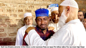 সিলেটে নিহত ফাহিমার পরিবারের পাশে বিরোধী দলীয় নেতা