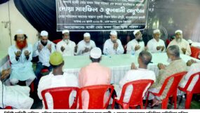 দক্ষিণ সুরমার বিশিষ্ট মুরুব্বি মখন মিয়ার মাগফিরাত কামনায় দোয়া মাহফিল ও কুলখানী সম্পন্ন