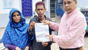 গলায় ক্যান্সারে আক্রান্ত হায়দার আলীর পাশে ‘জাস্ট হেল্প ফাউন্ডেশন ইউকে’ ও ‘লিগাল রাইটস অর্গানাইজেশন’