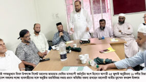 ব্যবসায়ীদের সাথে সিলেট মহানগর জামায়াতের মতবিনিময়