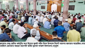 জুলাই শহীদ দিবস উপলক্ষে সিলেট মহানগর জামায়াতের দোয়া মাহফিল