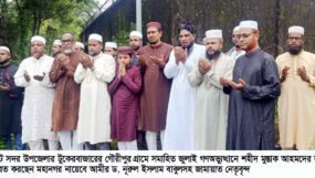 শহীদ ওয়াসিম ও শহীদ মোস্তাকের কবর জিয়ারতে সিলেট মহানগর জামায়াত নেতৃবৃন্দ