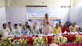 পূর্ব শাপলাবাগে মতবিনিময় সভায় সিসিক প্রশাসক