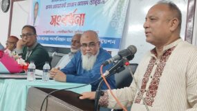এমসি কলেজে এমপি এমরান আহমদ চৌধুরী সংবর্ধিত