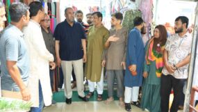 শুকরিয়া মার্কেট পরিদর্শনে সিসিক প্রশাসক