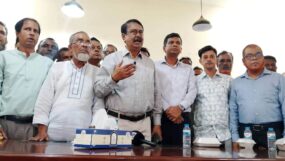 ছাতকে সংসদ সদস্য কলিম উদ্দিন আহমেদ মিলনের পরিদর্শন কক্ষ উদ্বোধন