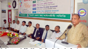 সিলেট জেলা কর আইনজীবী সমিতির বার্ষিক ক্রীড়া প্রতিযোগিতার উদ্বোধন