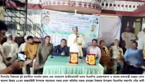 বিশ্বনাথে দুই প্রবাসীকে সংবর্ধনা ও বেগম খালেদা জিয়ার জন্মবার্ষিকীতে দোয়া মাহফিল