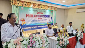 নর্থ ইস্ট ইউনিভার্সিটিতে ক্রীড়া প্রতিযোগিতার পুরষ্কার বিতরণী অনুষ্ঠিত
