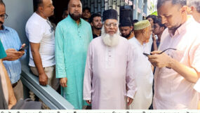 রায়নগরে ট্রিপল মার্ডারের ঘটনাস্থল পরিদর্শনে সিলেট জামায়াত নেতৃবৃন্দ