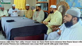 সিলেট মহানগর জামায়াতের উলামা বিভাগের গণসংযোগ