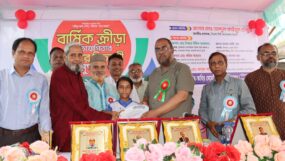 জহির-তাহির মেমোরিয়াল উচ্চ বিদ্যালয়ের বার্ষিক ক্রীড়া প্রতিযোগিতার পুরস্কার বিতরণ