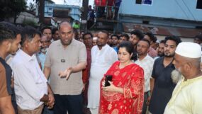 সিসিক প্রশাসকের উদ্যোগ; খাদিমপাড়ায় দূর হচ্ছে এলাকাবাসীর চলাচলের প্রতিবন্ধকতা