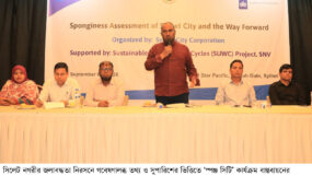 নগর প্রকৌশলীদের নিয়ে সিলেট সিটি ও এসএনভির প্রশিক্ষন কর্মশালা