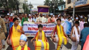 শ্রীকৃষ্ণের জন্মষ্টমীর নগর পরিক্রমায় সিসিক প্রশাসক
