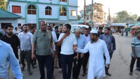 রাষ্ট্রপতির সফর উপলক্ষে শাহপরান (রহ.) মাজারের প্রস্তুতি পরিদর্শনে সিসিক প্রশাসক