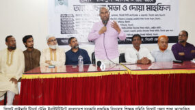 শামসুল নতুন প্রজন্মকে গড়ে তুলতে অত্যন্ত নিষ্ঠাবান ছিলেন : কাইয়ুম চৌধুরী