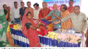 শারদীয় উৎসবের সম্প্রীতি ও মেলবন্ধন সবসময় অটুট রাখতে হবে : মৃত্যুঞ্জয় ধর ভোলা 