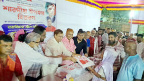সম্প্রীতির উৎসবে মানবিকতার ছোঁয়া; সিলেটে ৫’শ পরিবারের পাশে আজিজ খান সজিব