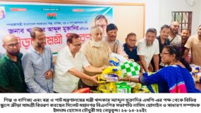 তরুণদের খেলাধুলায় উদ্বুদ্ধ করে সুস্থ সমাজ গড়তে চায় সরকার : নাসিম হোসাইন
