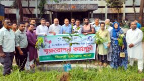 সিলেট মহানগর শাখার বৃক্ষরোপন কর্মসূচীর উদ্বোধন