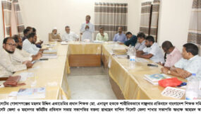 গ্রেফতারকৃত শিক্ষকের নিঃশর্ত মুক্তি দাবি ও কর্মসূচি ঘোষণা