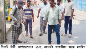 ১১নং ওয়ার্ডে মির্জা সম্রাটের উদ্যোগে ডেঙ্গু প্রতিরোধ ও মশা নিধন অভিযান