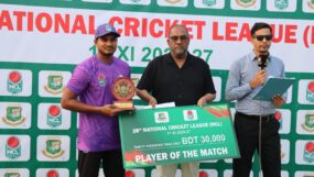 জাতীয় ক্রিকেট লীগ (এনসিএল) ২০২৬ এর সিলেট ভেন্যুতে অনুষ্ঠিত